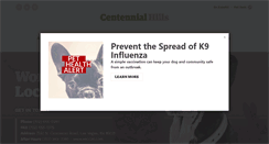 Desktop Screenshot of centennialhillsah.com